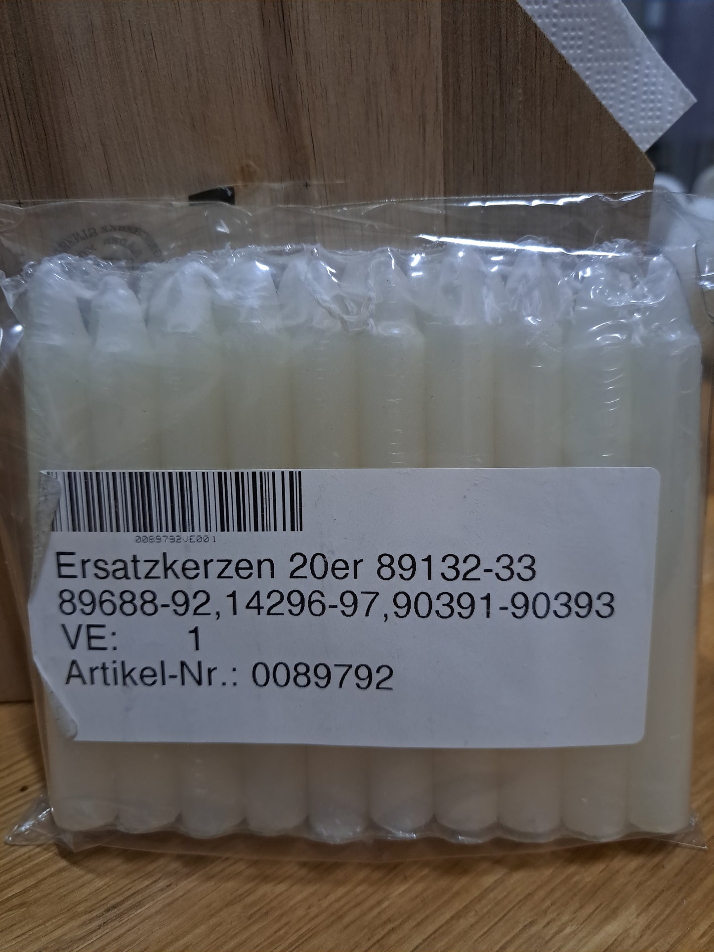 Replacement candles 20pcs sets