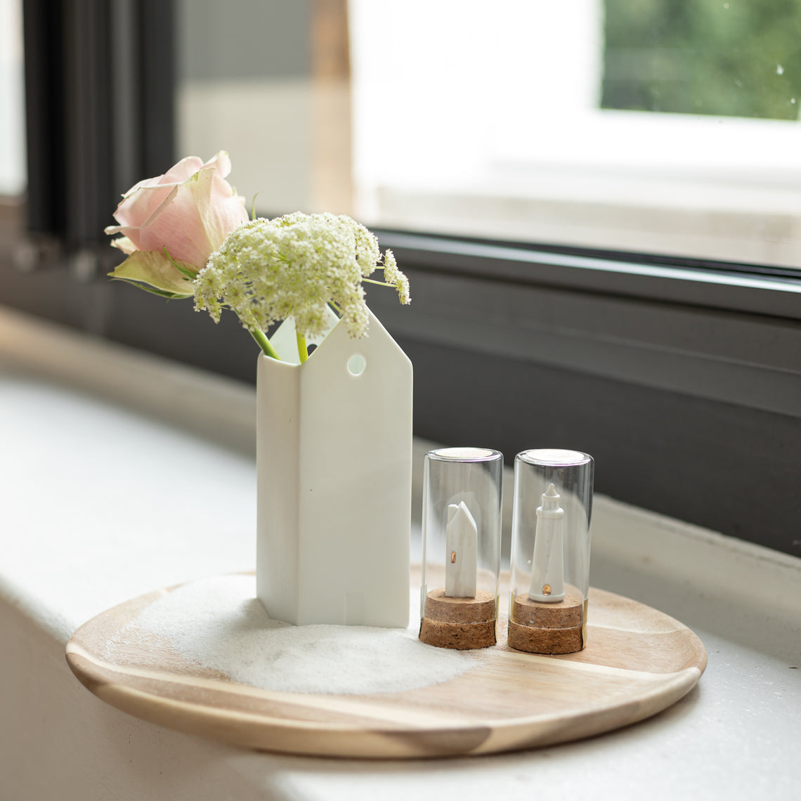 Glass wish "Home is where the heart is"