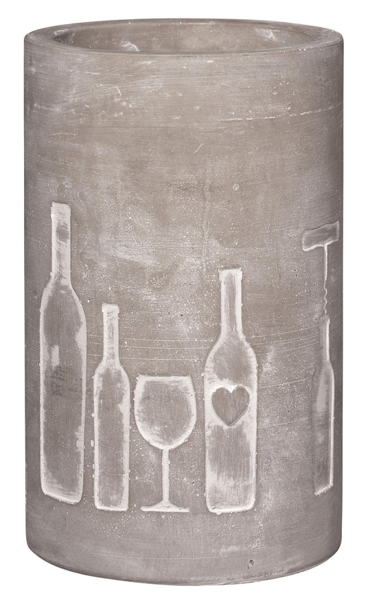 Concrete bottle cooler