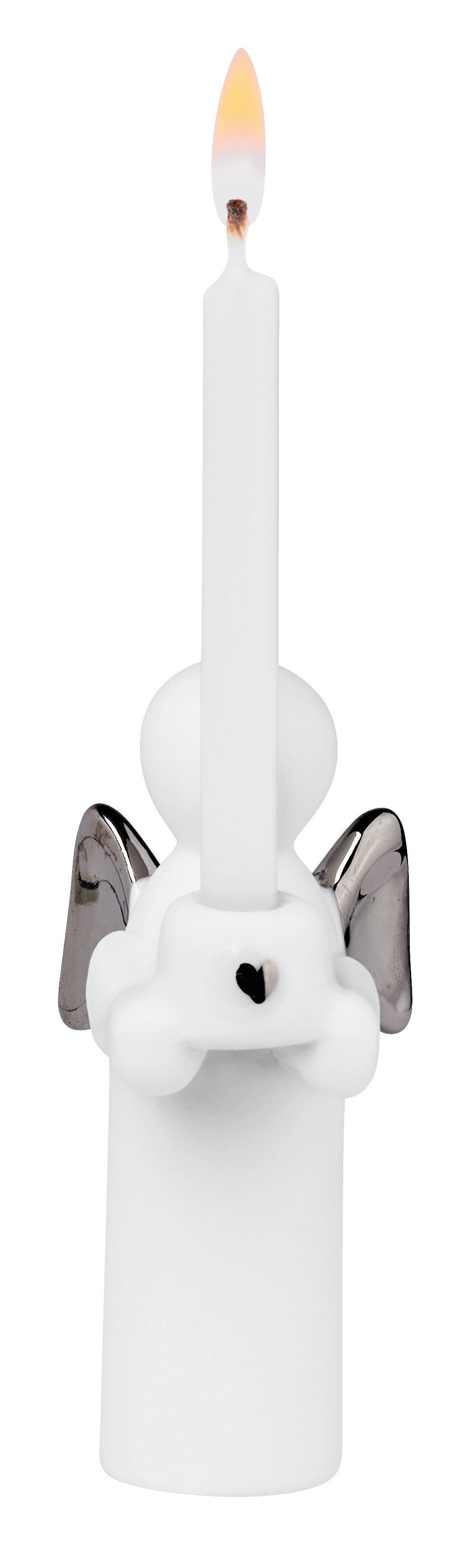 Guardian angel candle “silver”