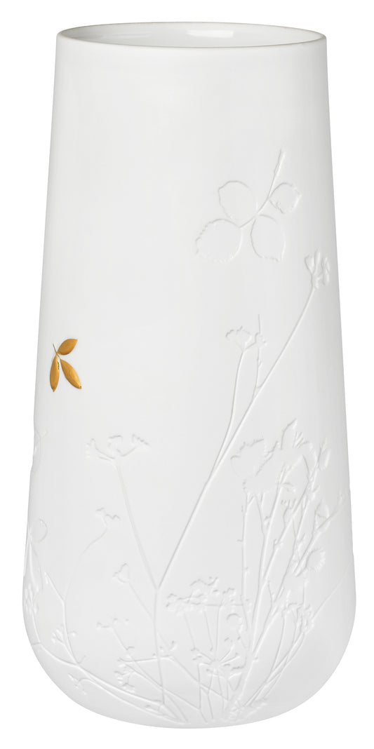 Vaso com folha dourada "grande"