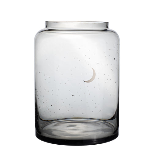 Vaso de vidro "Moonnight"