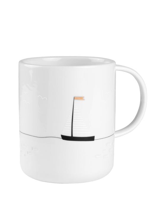 "Sailing" gift cup | Porcelain cup