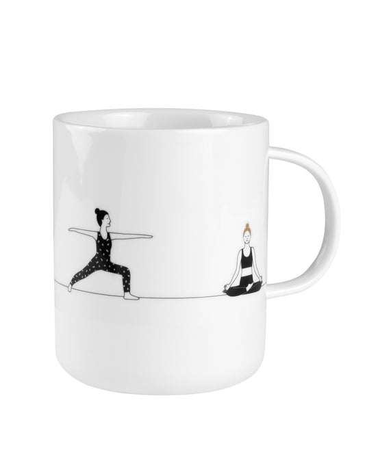 "Yoga" gift cup | Porcelain cup