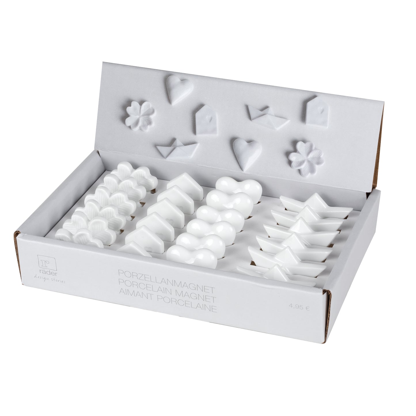 Porcelain magnet display