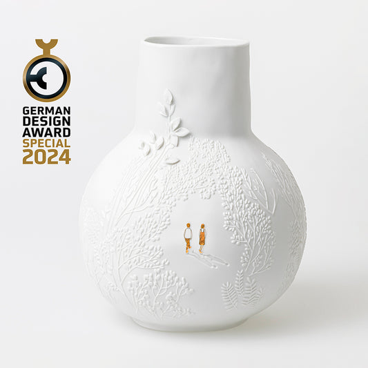 Vaso de história ilustrada