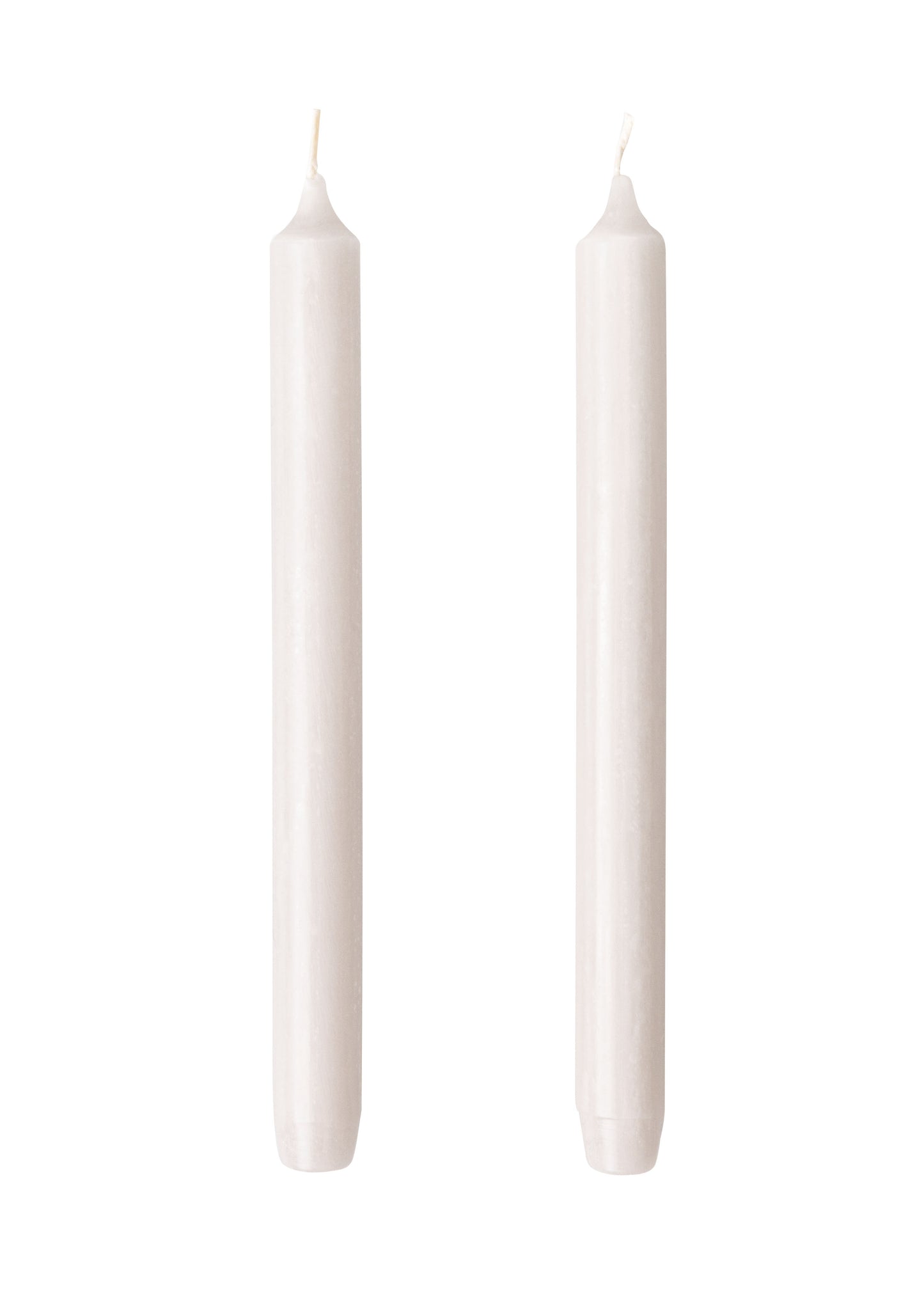 Stick candles set of two Linen
