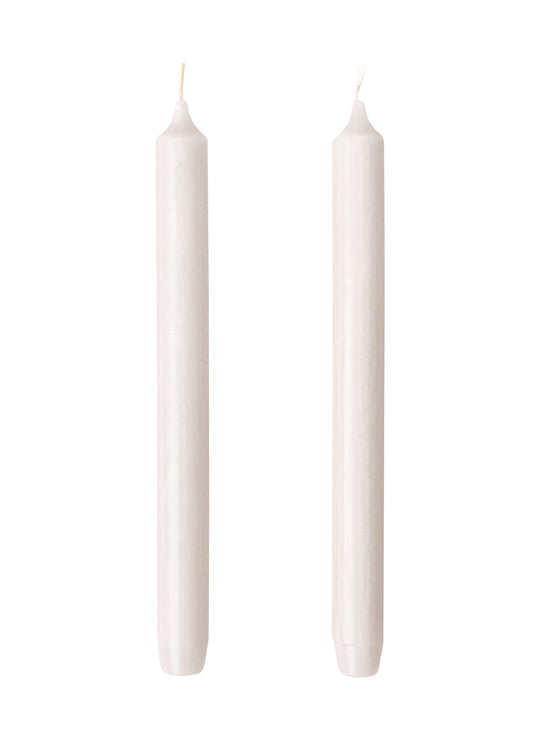 Stick candles set of two Linen