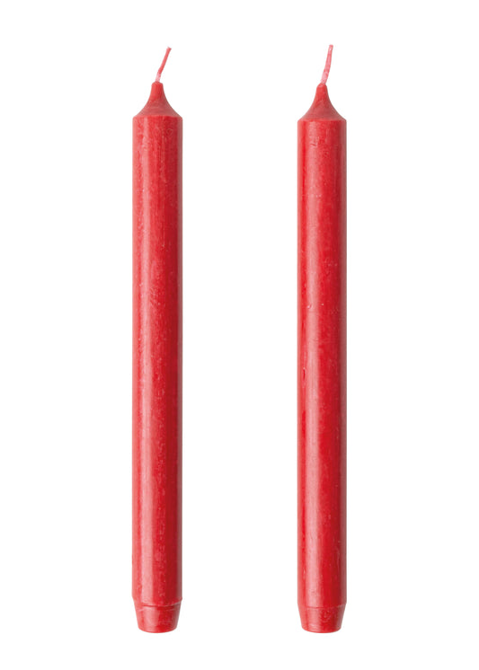 Candles set of two cinnabar