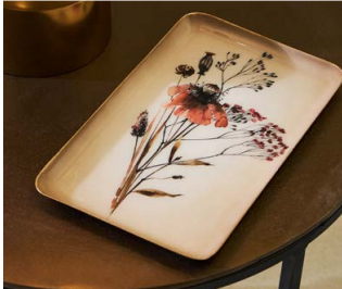Tray floral