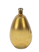Vaso colibri dourado