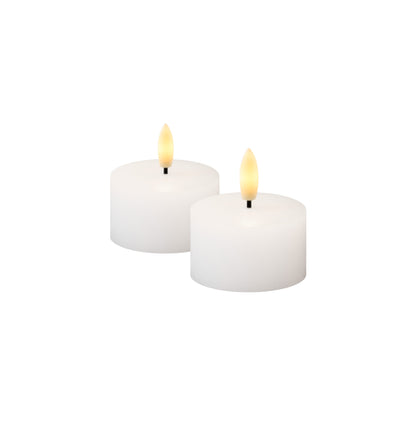 SILLE RECHARGEABLE TEALIGTH 2PCS