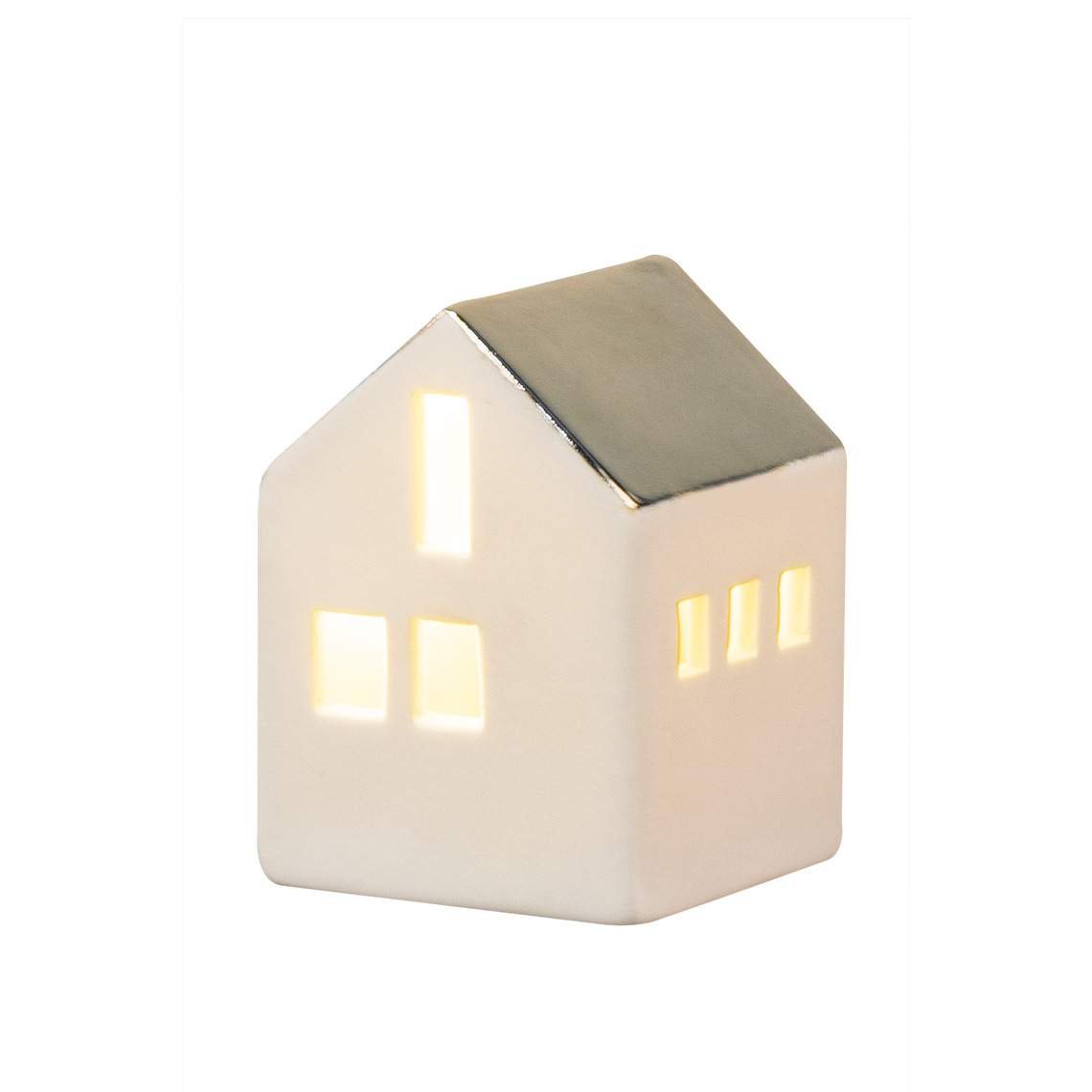 Casa grande com luzes