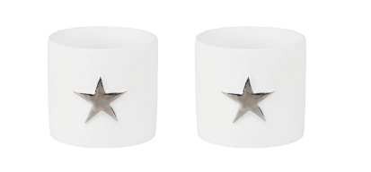 Starlight set of 2 “Silver”