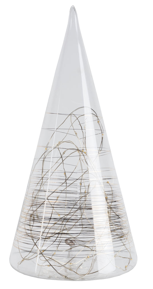 XL “Lines” LED spruce glass