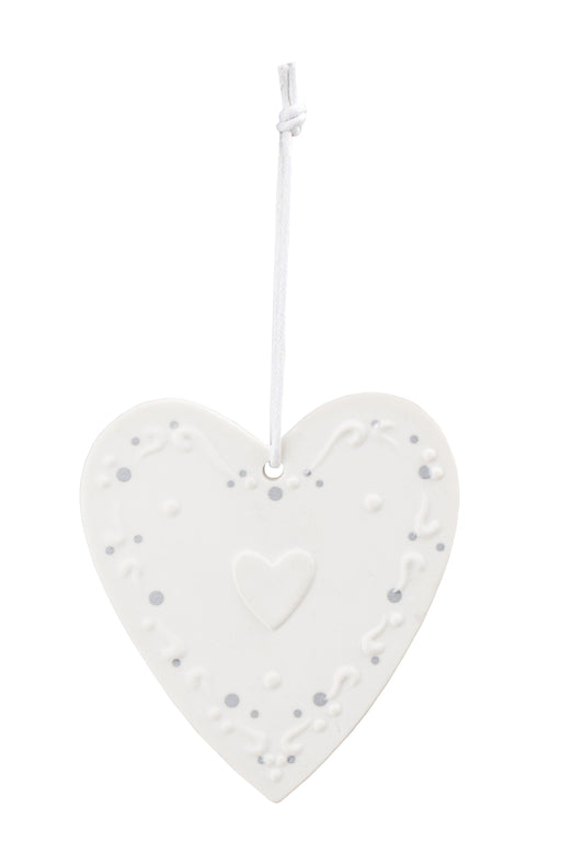 Porcelain hanger "Heart"