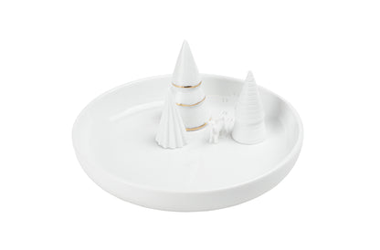 Porcelain stories. Bowl "Forest"