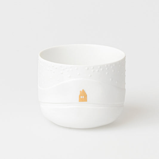 Candle Holders Snowy Day