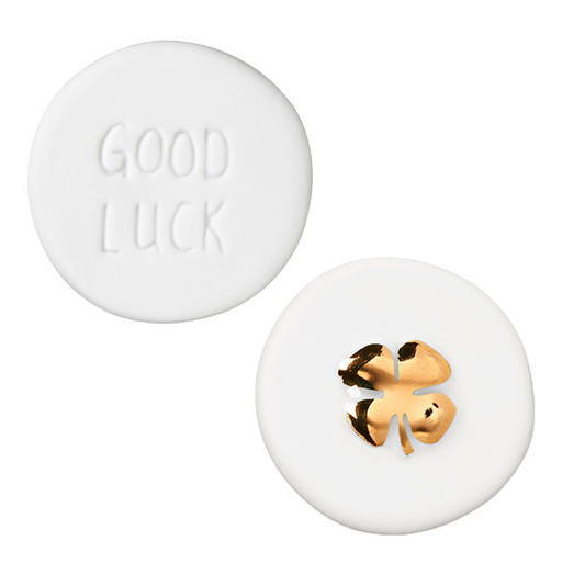 Lucky coin "Cloverleaf"