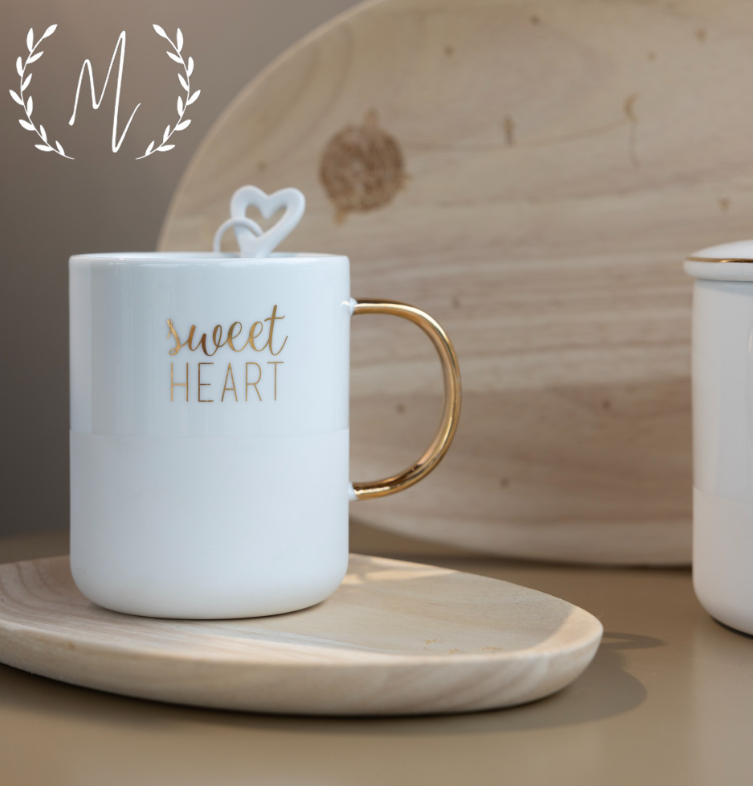 "Sweet Heart" gift cup | Porcelain cup