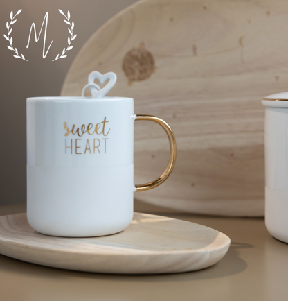 "Sweet Heart" gift cup | Porcelain cup