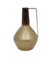 Vaso amphore dourado