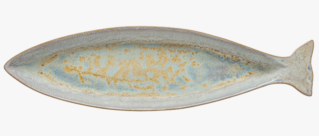 Mackerel-shaped platter