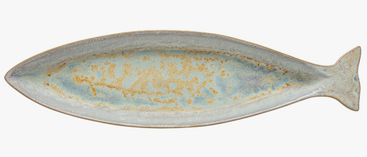 Mackerel-shaped platter