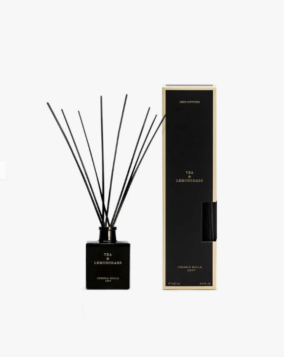 Difusor Premium Reed 100ml. Chá e Capim-limão