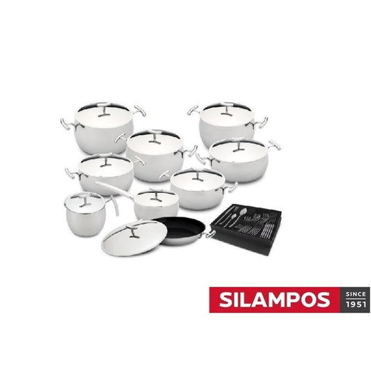YUMI SILAMPOS - SET 9-PIECE SET + 24-PIECE CUTLERY