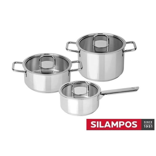 COMFORT GLASS SILAMPOS - SET 3 PIECES