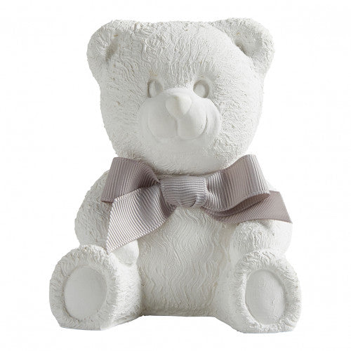 Meu Ursinho de Pelúcia Decoração Perfumada - Urso de Gesso Perfumado
