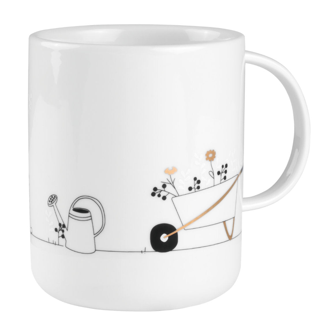 "Garden" gift cup | Porcelain cup