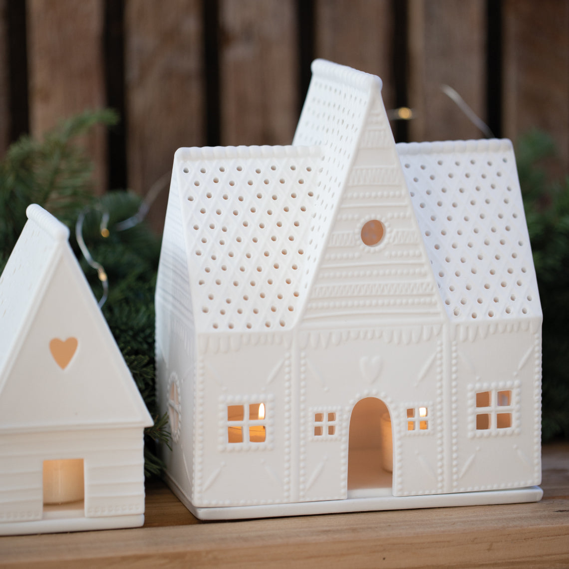 Light house Gingerbread house heart