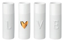 Mini vaso · Love · Conjunto de 4