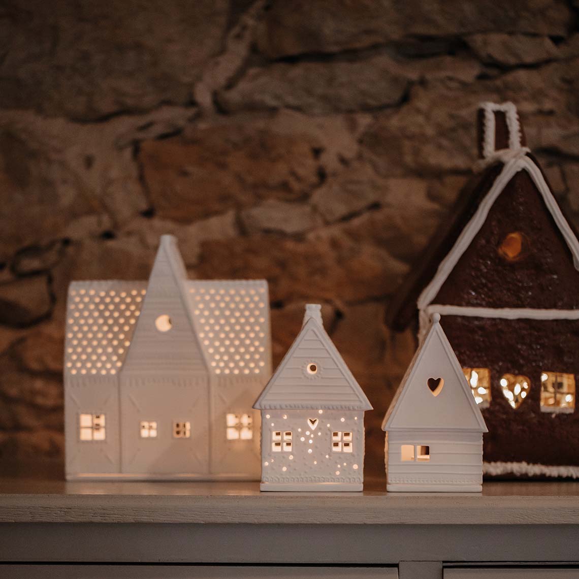 Light house Gingerbread house small