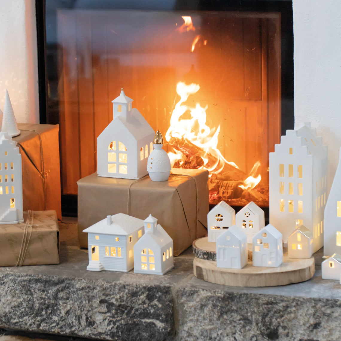 Winter wonderland. Decorative figurine “Santa Claus"
