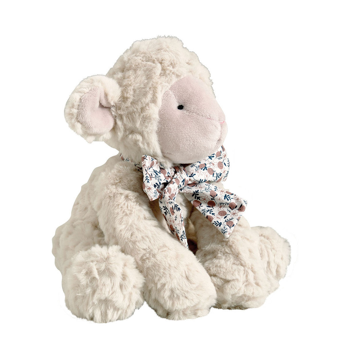 Peluche de olhos brancos