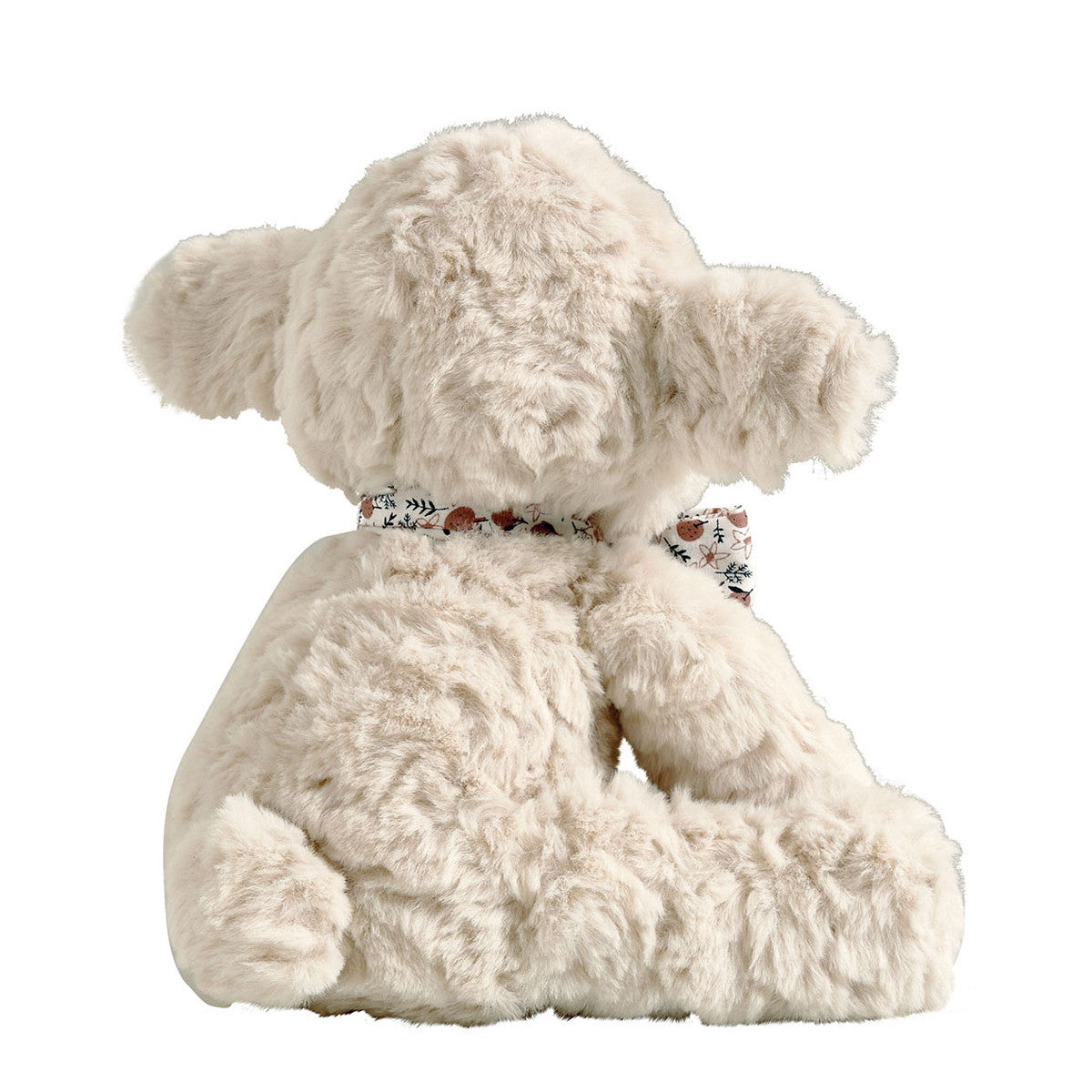 Peluche de olhos brancos