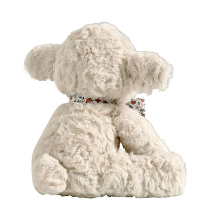 Peluche de olhos brancos