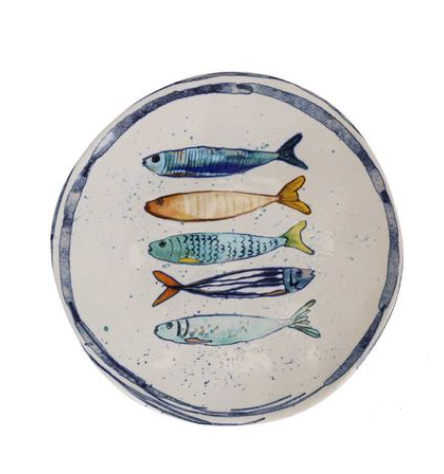 PRATO DE SOBREMESA 20CM FISH COLLECTION | O MEDITERRÂNEO