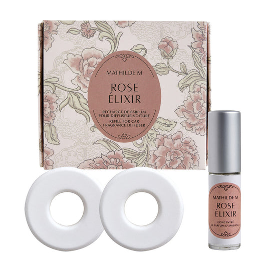 Recarga de Perfume para Difusor de Carro Escapadas Perfumadas - Rose Élixir