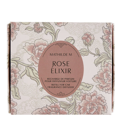 Recarga de Perfume para Difusor de Carro Escapadas Perfumadas - Rose Élixir