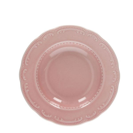 Soup plate cm 23 Charm-cyprian pink