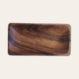 Small wooden tray